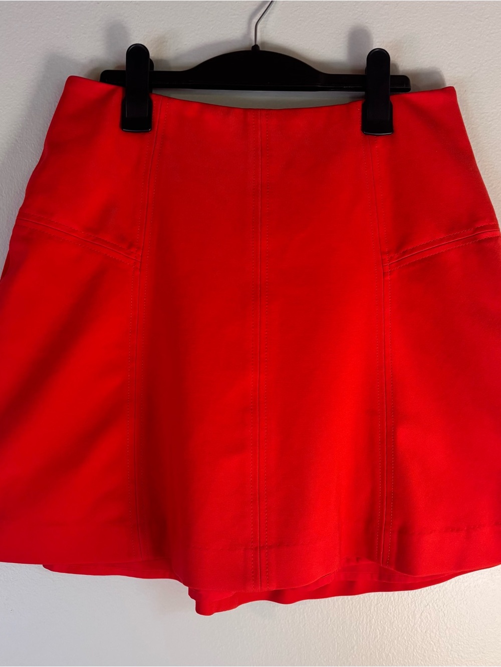 Ann Taylor LOFT Petites Red A-Line Skirt